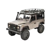MN Model Land Rover Defender 90 1/12 Scale Outdoor Radio Control MN-99s RTR RC Car 4WD Crawler Off-Road RC Car RTR (Driable Set) with Technical Conformity Mark, Battery Included, Original Sticker