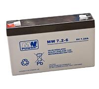 MN power PC and Laptop Accessories Brand Model PB 6V 7.2AH without Maintenance (Weight 1.15 kg, Max. Current Order 2A)