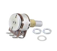 MN250K/MN500K Double Ganged Guitar Potentiometer For Guitar Bass Sound Control Musical Replacement Shaft Potentiometer Split Shaft