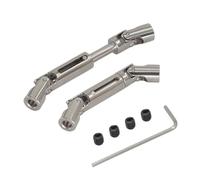 MN98 MN99s Steel Driveshaft 55-69mm Metal Drive Shaft Compatible With 1 12 Scale Models 2nd Upgrade Accessories Parts Compatible with MN 99S MN 98 2024 Version
