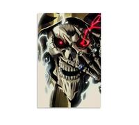 MNABSO Anime Overlord Role Ainz Ooal Gown Art Poster Decorative Painting Canvas Wall Art Living Room Poster Bedroom Painting 12 x 18 Inch (30 x 45 cm)