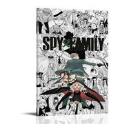 MNABSO Anime Spy X Family Characters Art Poster Decorative Painting Canvas Wall Art Living Room Poster Bedroom Painting 08 x 12 Inch (20 x 30 cm)