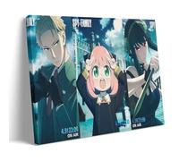MNABSO Anime Spy X Family Characters Collective Wall Art Picture Print Modern Family Room Decor 24 x 36 Inches (60 x 90 cm)