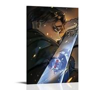 MNABSO Attack on Titan Anime Role Levi Ackerman Poster Decorative Painting Canvas Wall Art Living Room Poster Bedroom Painting 08 x 12 Inch (20 x 30 cm)