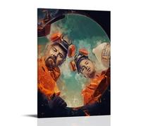 MNABSO Breaking Bad Actors Art Poster Decorative Painting Canvas Wall Art Living Room Poster Bedroom Painting 24 x 36 Inch (60 x 90 cm)