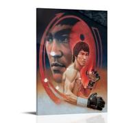 MNABSO Bruce Lee Chinese Kongfu Classics Art Wall Art Picture Print Modern Family Room Decor 24 x 36 Inches (60 x 90 cm)
