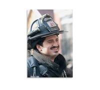 MNABSO Chicago Fire Actor Fanart Poster Decorative Painting Canvas Wall Art Living Room Poster Bedroom Painting 12 x 18 Inch (30 x 45 cm)