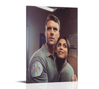 MNABSO Chicago Fire Performer Embrace Poster Decorative Painting Canvas Wall Art Living Room Poster Bedroom Painting 16 x 24 Inch (40 x 60 cm)