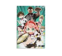 MNABSO Comics Spy X Family Role Collective Poster Decorative Painting Canvas Wall Art Living Room Poster Bedroom Painting 12 x 18 Inch (30 x 45 cm)