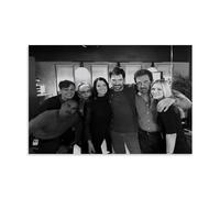 MNABSO Criminal Minds TV Series Characters Black And White Stills Wall Art Picture Print Modern Family Room Decor 12 x 18 Inches (30 x 45 cm)
