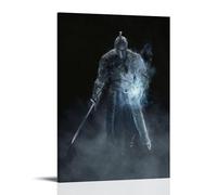 MNABSO Dark Souls Black and White Fan Art Wall Art Picture Print Modern Family Room Decor 08 x 12 Inches (20 x 30 cm)
