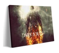 MNABSO Dark Souls Role Colour Fan Art Poster Decorative Painting Canvas Wall Art Living Room Poster Bedroom Painting 12 x 18 Inch (30 x 45 cm)