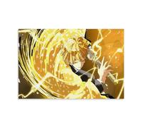 MNABSO Demon Slayer Zenitsu Cute Art Wall Art Picture Print Modern Family Room Decor 20 x 30 Inches (50 x 75 cm)
