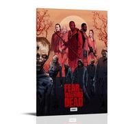MNABSO Fear The Walking Dead Season 6 Poster Decorative Painting Canvas Wall Art Living Room Poster Bedroom Painting 24 x 36 Inch (60 x 90 cm)