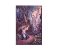 MNABSO Jesus Christ And The Angel Wall Art Picture Print Modern Family Room Decor 20 x 30 Inches (50 x 75 cm)