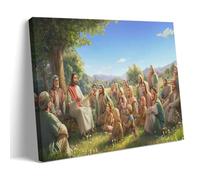 MNABSO Jesus Preaching Wall Art Picture Print Modern Family Room Decor 20 x 30 Inches (50 x 75 cm)