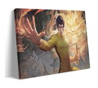 MNABSO Kung Fu Superstar Bruce Lee Classic Moves Wall Art Picture Print Modern Family Room Decor 24 x 36 Inches (60 x 90 cm)