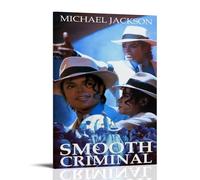 MNABSO Michael Jackson Slick Crime Poster Decorative Painting Canvas Wall Art Living Room Poster Bedroom Painting 12 x 18 Inch (30 x 45 cm)