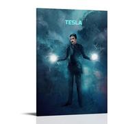 MNABSO Nikola Tesla Art Poster Decorative Painting Canvas Wall Art Living Room Poster Bedroom Painting 08 x 12 Inch (20 x 30 cm)