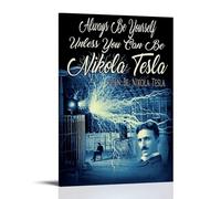 MNABSO Nikola Tesla Artistic Photos Wall Art Picture Print Modern Family Room Decor 20 x 30 Inches (50 x 75 cm)