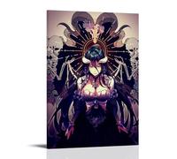 MNABSO Overlord Anime Role Albedo Fan Art Poster Decorative Painting Canvas Wall Art Living Room Poster Bedroom Painting 24 x 36 Inch (60 x 90 cm)