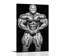 MNABSO Phil Heath Black and White Art Wall Art Picture Print Modern Family Room Decor 08 x 12 Inch (20 x 30 cm)
