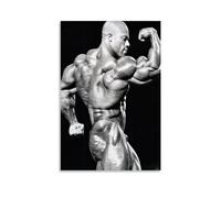 MNABSO Phil Heath Black and White Fan Art Wall Art Picture Print Modern Family Room Decor 24 x 36 inches (60 x 90 cm)
