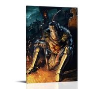 MNABSO Solaire Dark Souls Art Poster Decorative Painting Canvas Wall Art Living Room Poster Bedroom Painting 16 x 24 Inch (40 x 60 cm)