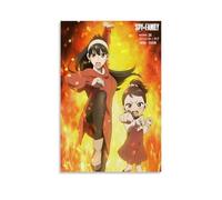 MNABSO Spy × Family Funny Cartoon Art Poster Decorative Painting Canvas Wall Art Living Room Poster Bedroom Painting 24 x 36 Inch (60 x 90 cm)