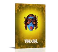 MNABSO Tank Girl Colour Art Wall Art Picture Print Modern Family Room Decor 08 x 12 Inch (20 x 30 cm)