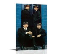 MNABSO The Beatles Band Group Picture Poster Decorative Painting Canvas Wall Art Living Room Poster Bedroom Painting 16 x 24 Inch (40 x 60 cm)