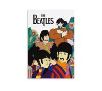 MNABSO The Beatles Cartoom Fan Art Poster Decorative Painting Canvas Wall Art Living Room Poster Bedroom Painting 20 x 30 Inch (50 x 75 cm)