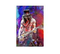 MNABSO The Singer Slash Fan Art Poster Decorative Painting Canvas Wall Art Living Room Poster Bedroom Painting 08 x 12 Inch (20 x 30 cm)