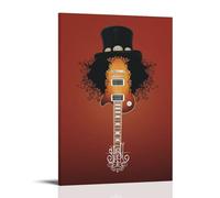 MNABSO The Singer Slash Logo Art Poster Decorative Painting Canvas Wall Art Living Room Poster Bedroom Painting 12 x 18 Inch (30 x 45 cm)