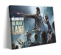 MNABSO The Walking Dead Collective Character Fighting Art Wall Art Picture Print Modern Family Room Decor 16 x 24 Inches (40 x 60 cm)