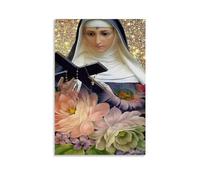 MNABSO Tragic Virgin Mary Wall Art Picture Print Modern Family Room Decor 16 x 24 Inch (40 x 60 cm)