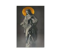 MNABSO Virgin Mary Our Lady of Prayer Wall Art Picture Print Modern Family Room Decor 24 x 36 Inches (60 x 90 cm)