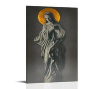 MNABSO Virgin Mary Our Lady of Prayer Wall Art Picture Print Modern Family Room Decor 24 x 36 Inches (60 x 90 cm)