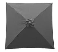 Mnaocz 6.5ft Patio Umbrella Outdoor Table Market Yard Umbrella, Patio Umbrella Replacement Canopy Cover with 4 Ribs, Square Picnic Table Aluminum Pole Umbrella for Garden,Pool, Beach(CANOPY ONLY)(#6)