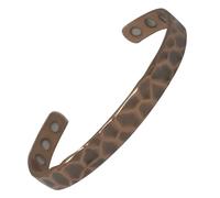 MnB Magnetics Copper Magnetic Bracelet with Honeycomb Detailing in a Copper Finish - High Power Magnets