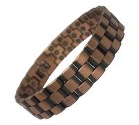 MnB Magnetics Pure Copper Magnetic Bracelet in a Rolex Jubillee Style - 66 High Strength Magnets