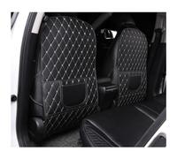 MNBHJGR 2pcs Car Seat Back Anti Kick Mat for Hyundai Tucson 2021-2023 2024, Leather Waterproof Back Seat Protector Anti-Dirty Auto Seat Back Protectors Mat,A