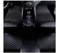 MNBHJGR 4pcs Custom Leather Car Floor Mats For Nissan Qashqai 2021-2025 (J12), All Weather Front Rear Row Auto Carpet Waterproof Protection,All Black