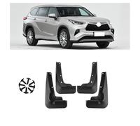 MNBHJGR 4Pcs Rubber Car Mud Flaps Mudflaps, for Toyota Highlander 2022 2023 2024 Front Rear Mudguards Splash Guards Fender Splashproof Waterproof