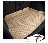 MNBHJGR Car Leather Boot Mats for BMW 4er Gran Coupe/Series-4 M4 / i4 | 420i 420d 430i, Auto Waterproof Anti Scratch Anti Slip Trunk Pad Cargo Protector Liners Interior Accessories,D Beige