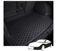 MNBHJGR Car Leather Boot Mats For BMW X3 (G45) 2024, Tailored Rear Trunk Cargo Tray Liners Luggage Mat Anti-Scratch Carpets Protector Pad,A Black