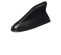 MNBHJGR Car Shark Fin Antenna, for Nissan Juke 2019-2024 2025 Radio Signal Car Antenna Shark Aerial With Adhesive, Waterproof and Dust proof,A Black
