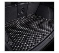 MNBHJGR Car Trunk Mats for Renault Clio 2019-2024, Leather Car Boot Liner Mat Car Boot Cover Anti-Slip Scratch Carpets,C/Black Gold