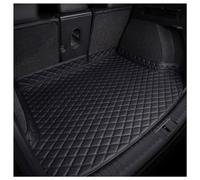 MNBHJGR Car Trunk Mats for Renault Clio 2019-2024, Leather Car Boot Liner Mat Car Boot Cover Anti-Slip Scratch Carpets,A/Black