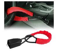 MNBHJGR Steering Wheel Lock, for Cupra Ateca/Born/Formentor Car Steering Wheel Locks, Car Lock Anti-Theft Device, High Visibility, Adjustable Length,B
